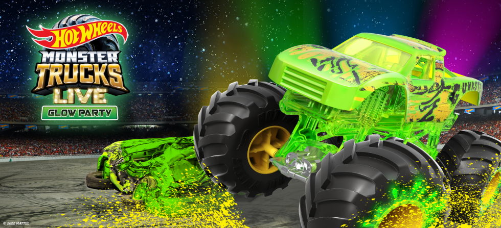 Hot Wheels Monster Trucks Live™ Glow Party™ Bert Ogden Arena