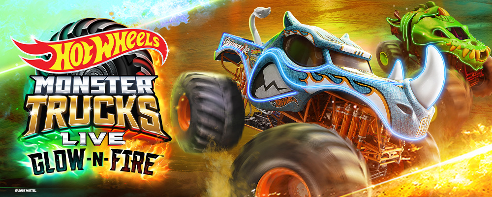 Hot Wheel Live Glow N Fire 2026 | February 21-22 | Bert Ogden Arena Edinburg TX