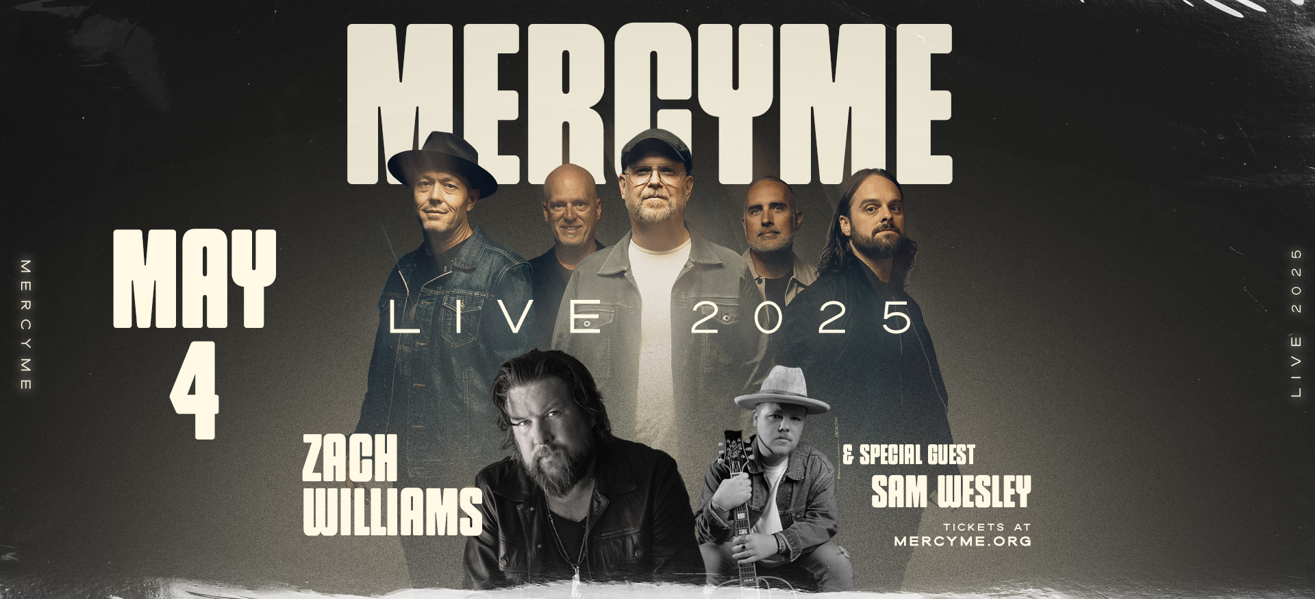 MercyMe with Special Guest Sam Wesley | May 4th | Bert Ogden Arena