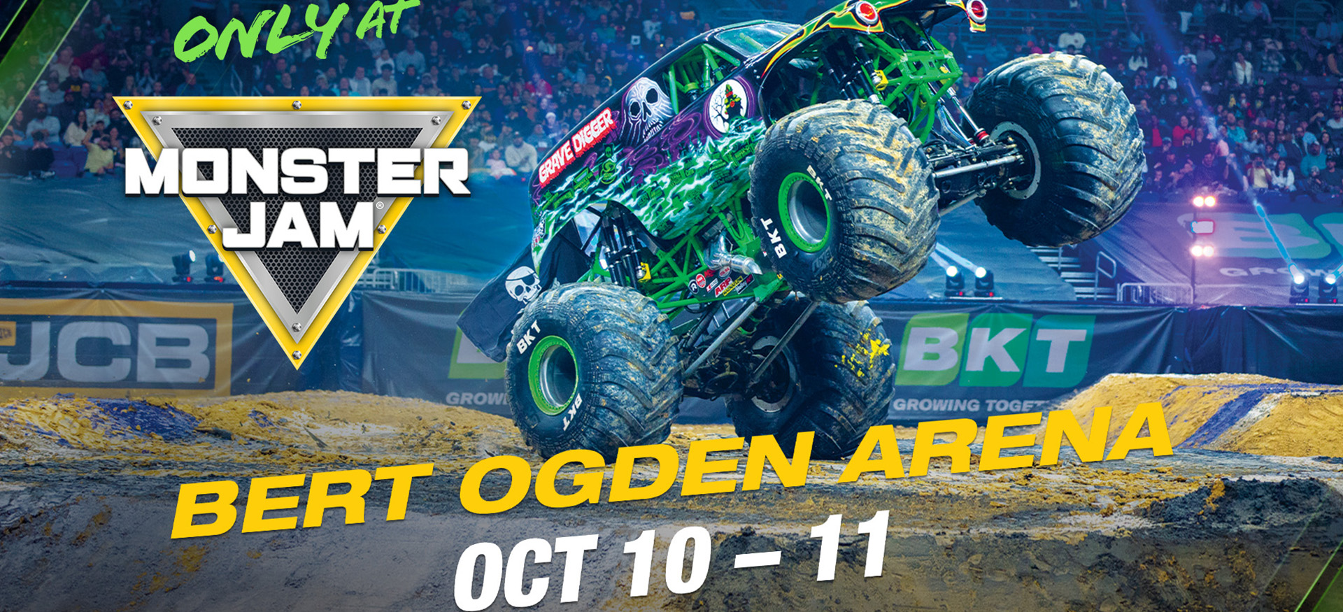 Monster Jam 2026 | October 10-11 | Bert Ogden Arena Edinburg TX