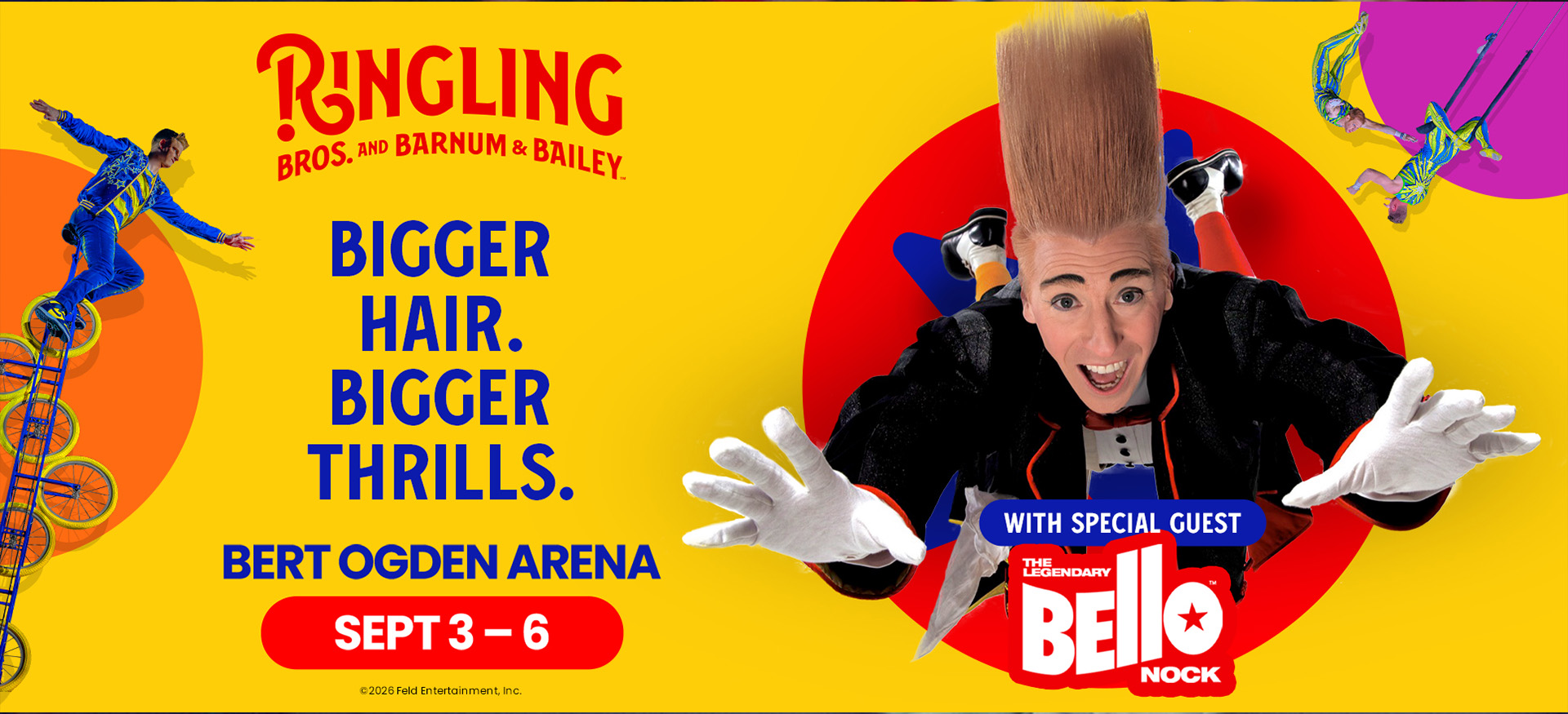 Ringling Bert Ogden Arena | Sept 3-6