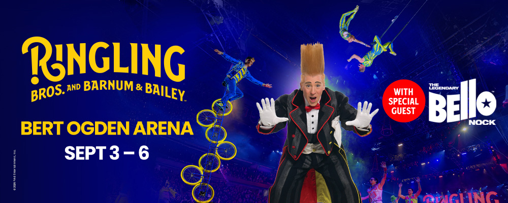 Ringling Bert Ogden Arena | Sept 3-6