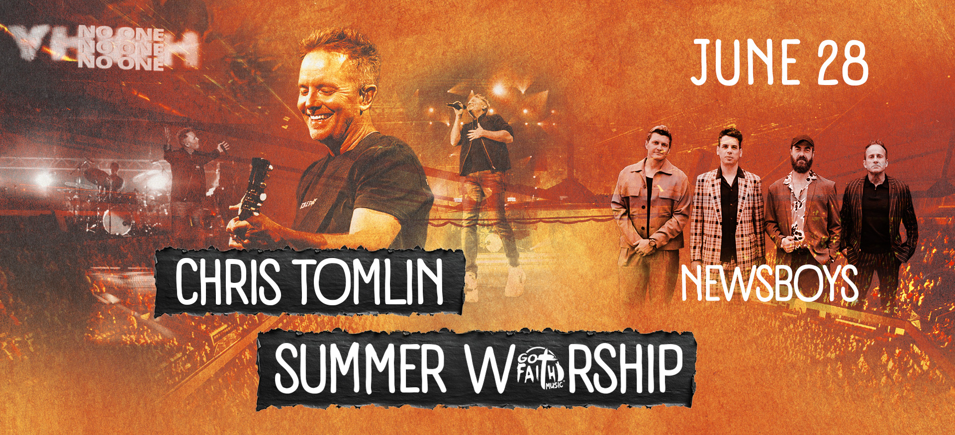 Chris Tomlin and Newsboys Got Faith Music Summer Worship 2025 June 28 | Bert Ogden Arena | Edinburg TX