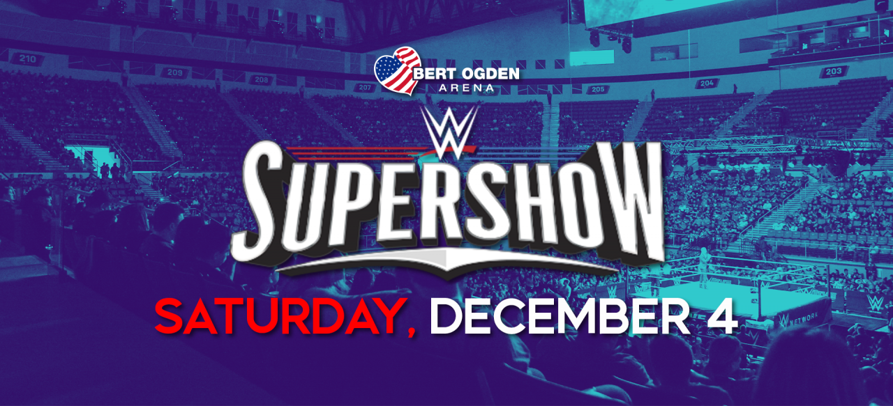 WWE Supershow Bert Ogden Arena