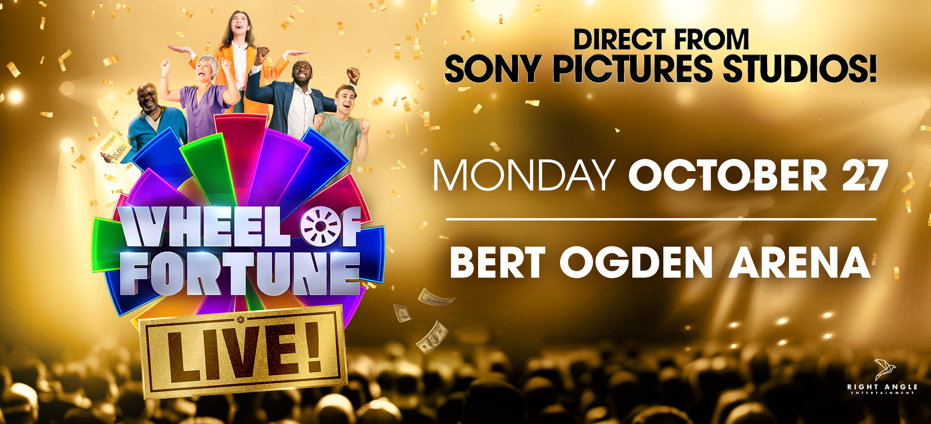 Wheel of Fortune Live 2025 | Monday October 27 | Bert Ogden Arena