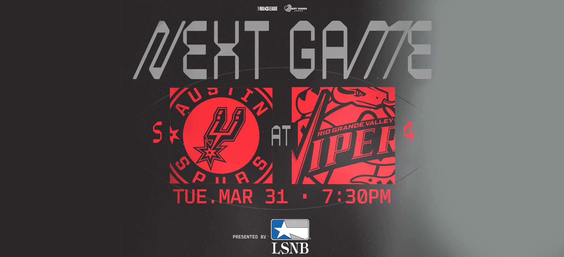 RGV Vipers Next Game | Playoffs 2026 | RGV Vipers vs Austin Spurs | Tuesday Mar 31st 7:30PM