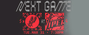 RGV Vipers Next Game | Playoffs 2026 | RGV Vipers vs Austin Spurs | Tuesday Mar 31st 7:30PM